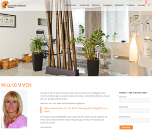 Webdesign für Praxis Solara